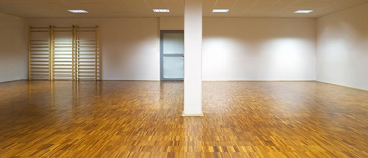 Plancher fini à l`huiler